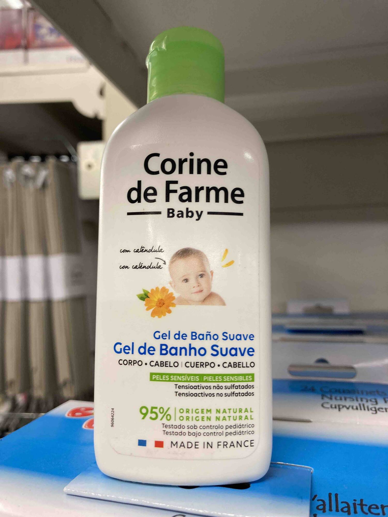 CORINE DE FARME BABY - Gel de banho suave