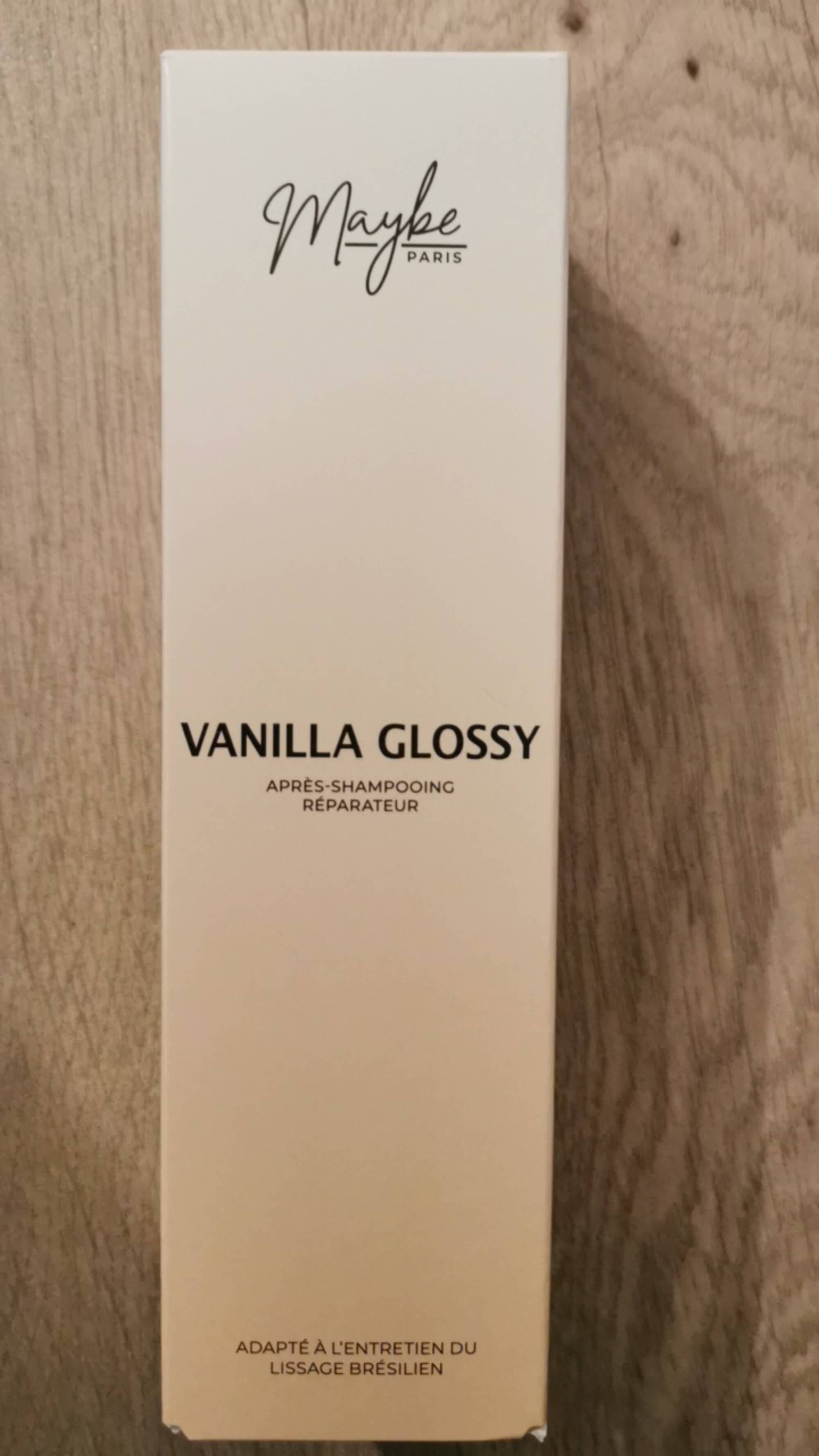 MAYBE PARIS - Vanilla Glossy - Après-shampooing réparateur
