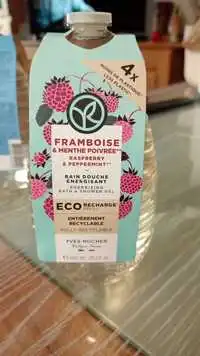 YVES ROCHER - Bain douche energisant framboise & menthe poivrée