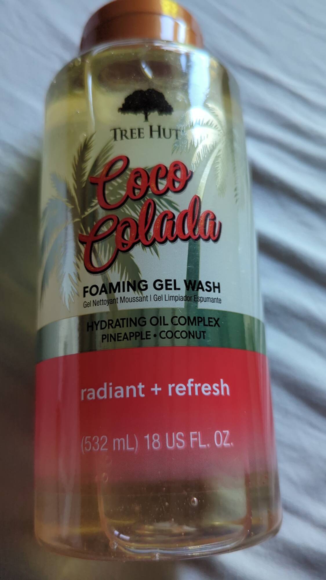 TREE HUT - Coco colada - Gel nettoyant moussant
