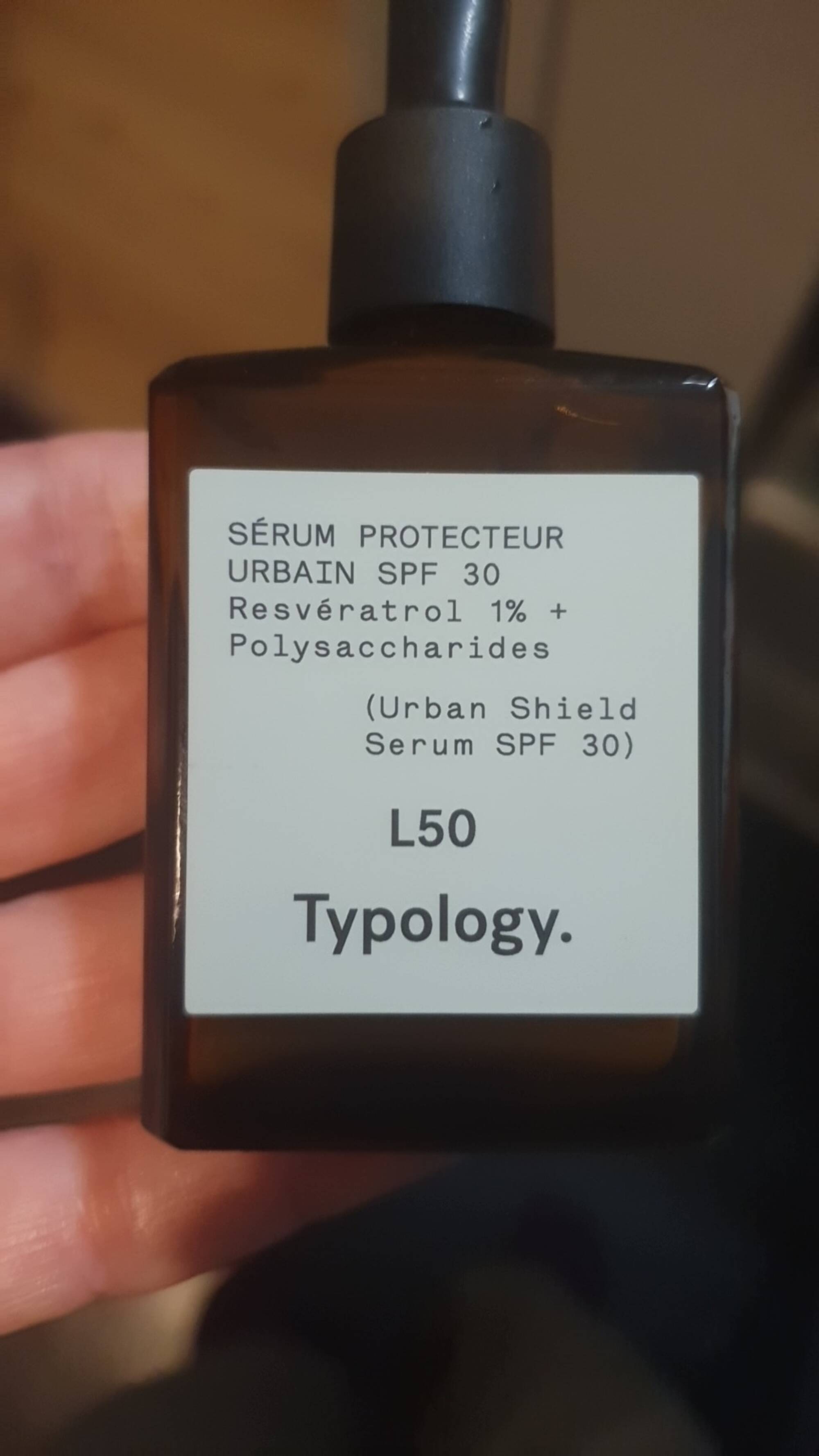 TYPOLOGY - L50 - Sérum protecteur urbain SPF 30