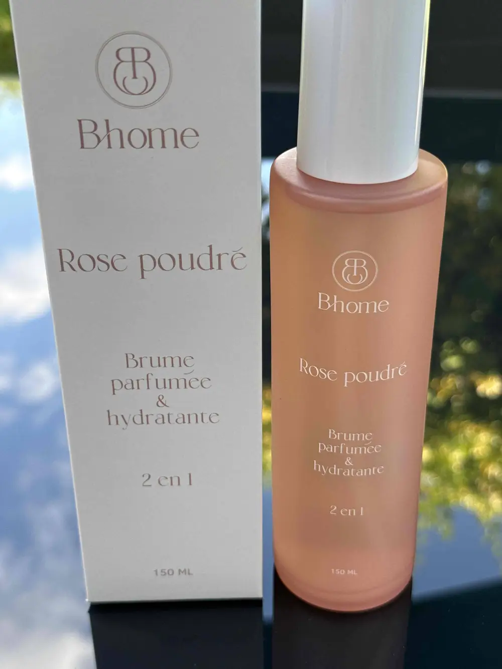 BHOME - Rose poudré - Brume parfumée & hydratante