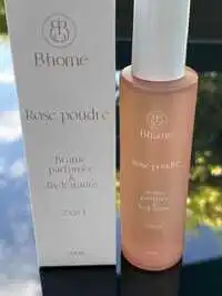 BHOME - Rose poudré - Brume parfumée & hydratante