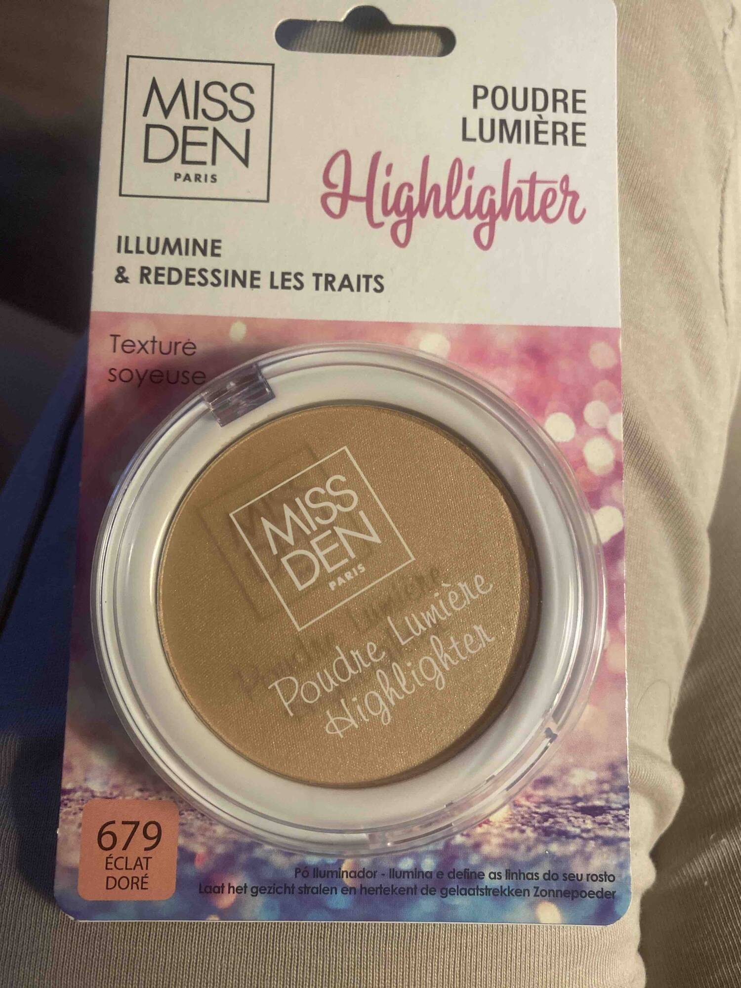 MISS DEN PARIS - Poudre lumières 679 éclat doré