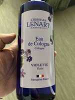 CHRISTIAN LÉNART - Violette - Eau de Cologne