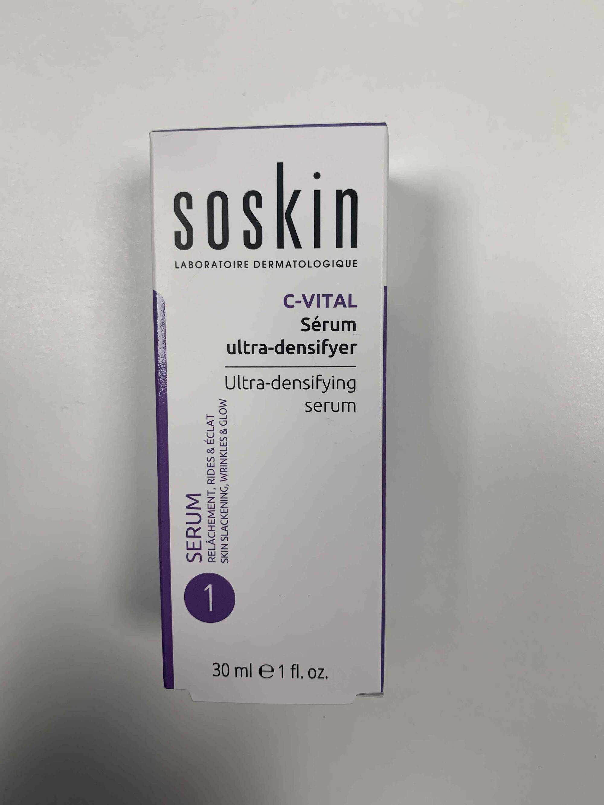 SOSKIN - C-Vital - Sérum ultra-densifyer