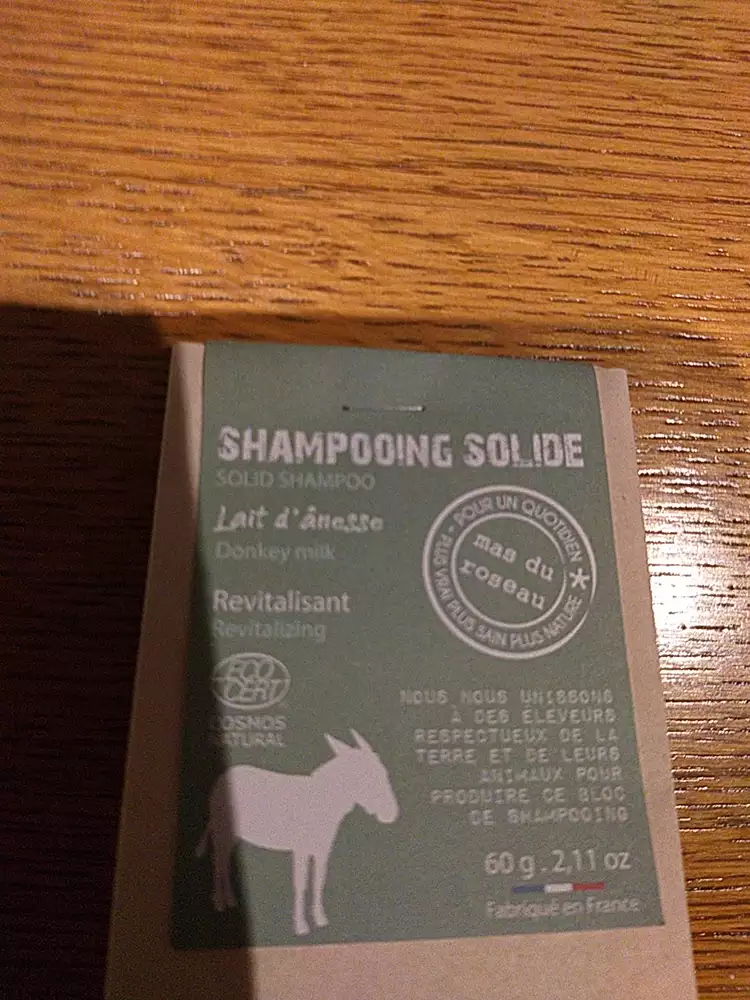 MAS DU ROSEAU - Shampooing solide au lait d'ânesse