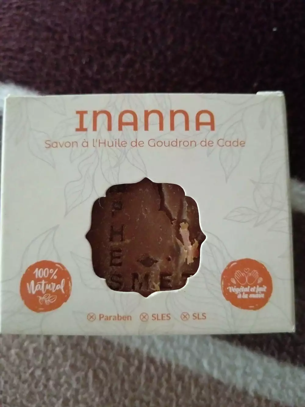 INANNA - Savon à l'huile de goudron de cade