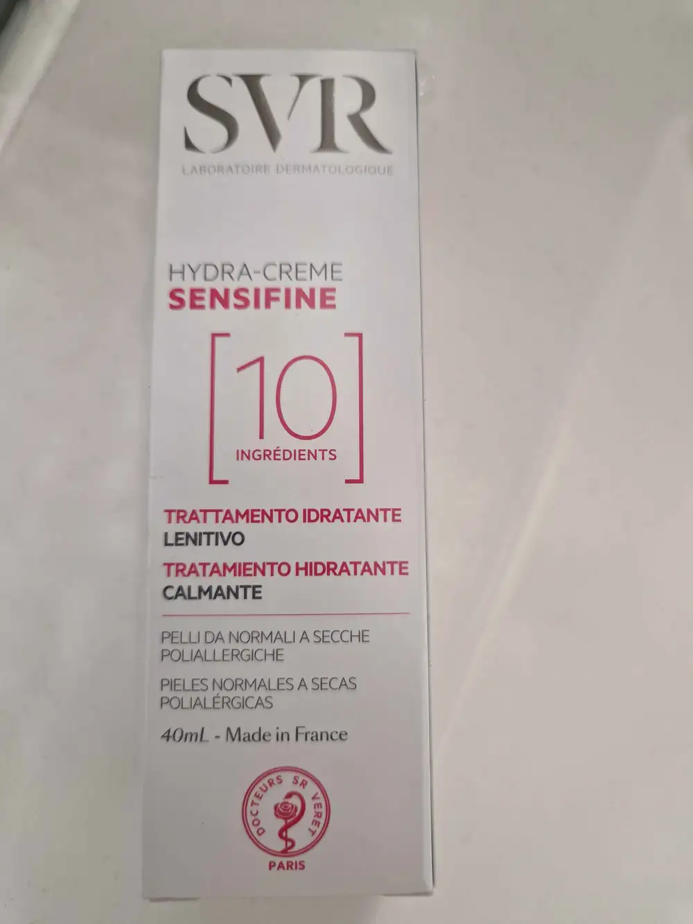 SVR - Hydra-crème sensifine  - Trattamento idratante lenitivo 