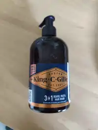 GILLETTE - King C gillet - 3in1 Beard, face & hair wash