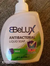 BELUX - Antibacterial liquid soap mint