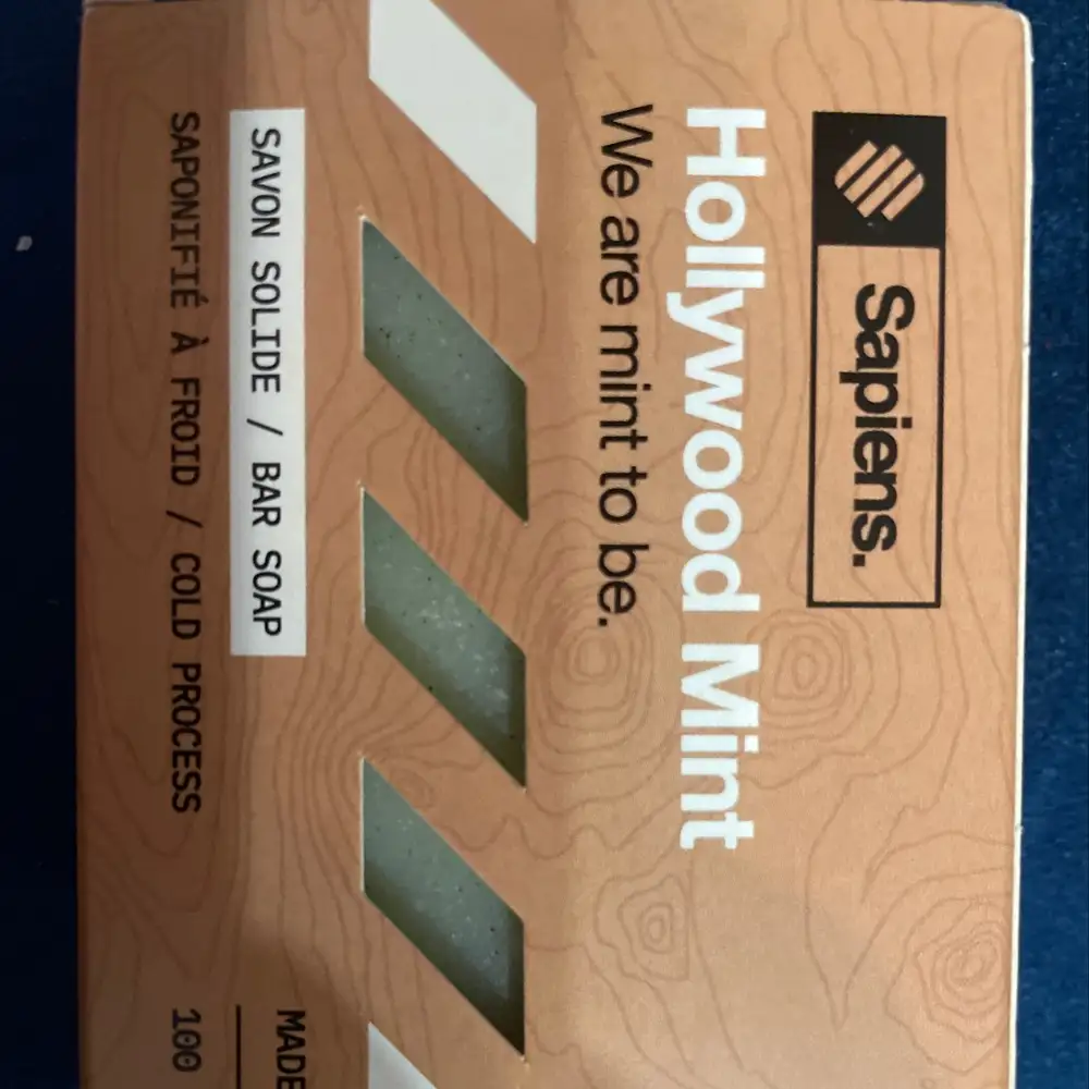 SAPIENS - Hollywood mint - Savon solide 