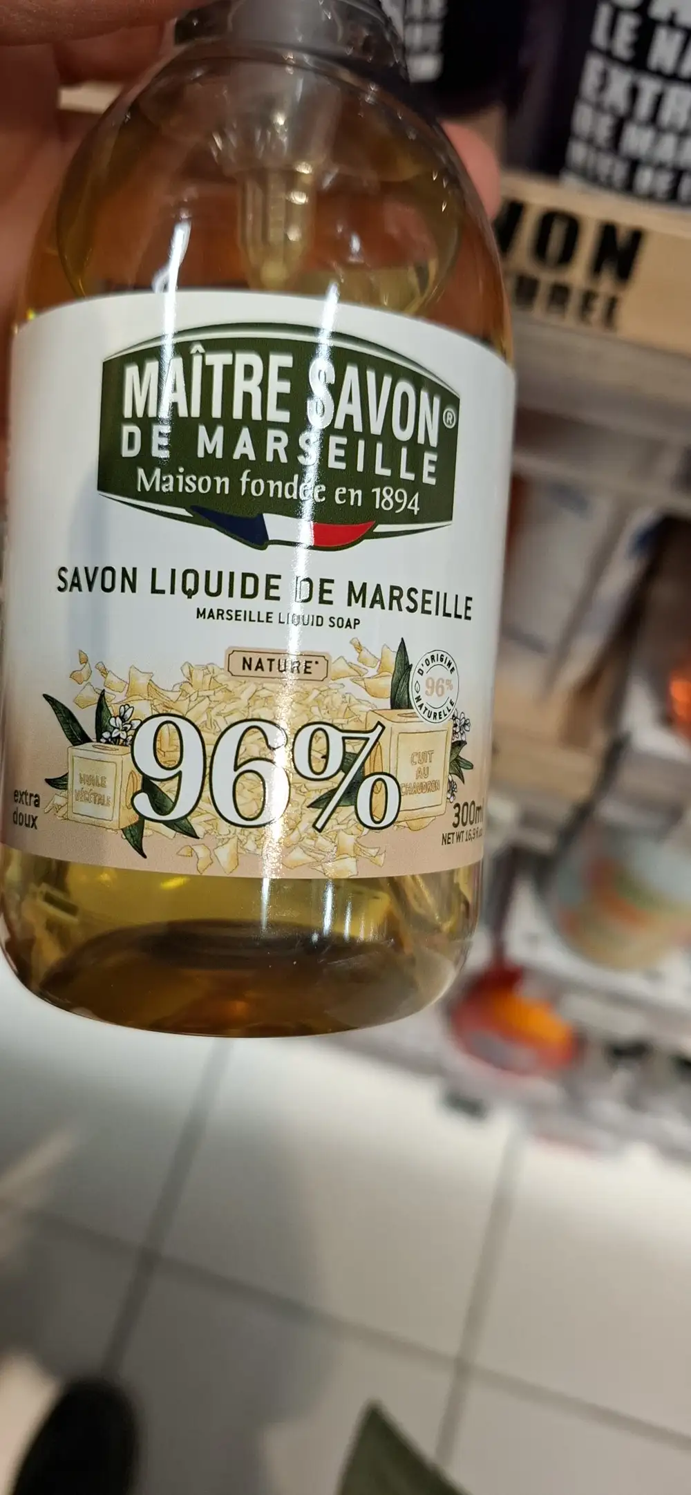 MAITRE DE SAVON DE MARSEILLE - Savon liquide de marseille nature