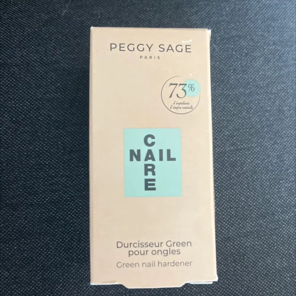 PEGGY SAGE - Nail care - Durcisseur green pour ongles