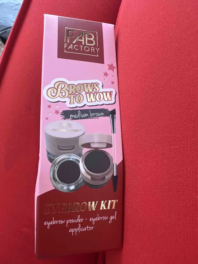 FAB FACTORY - Brows to wow - Eyebrow kit