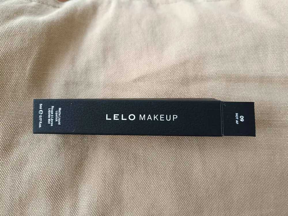 LELO MAKUP - Rouge à lèvres liquide mat 09 hot af