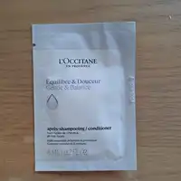 L'OCCITANE - Equilibre & douceur - Après-shampooing