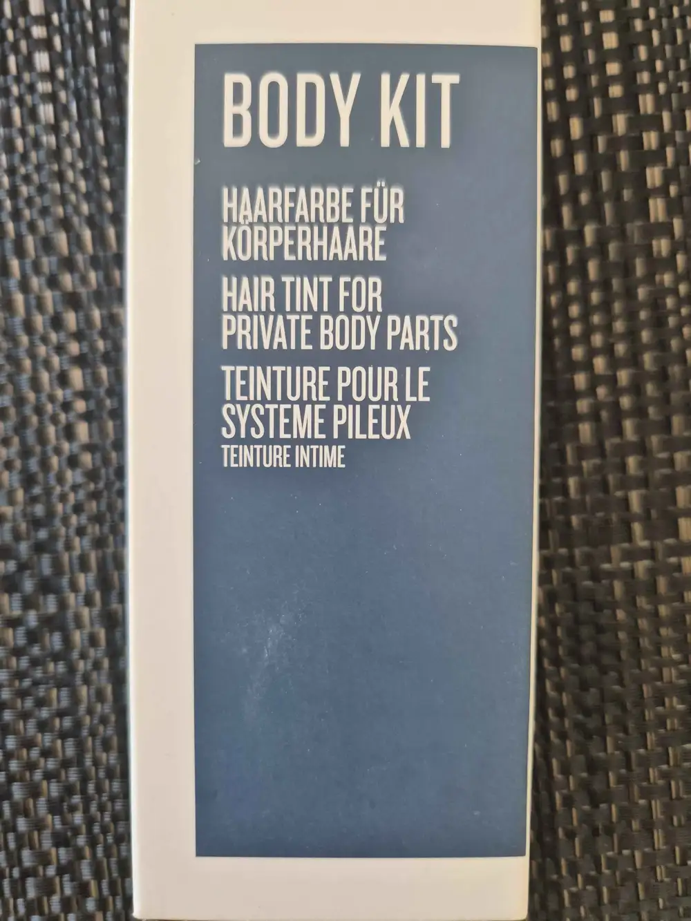 BODY KIT - Teinture pour le systeme pileux - Teinture intime