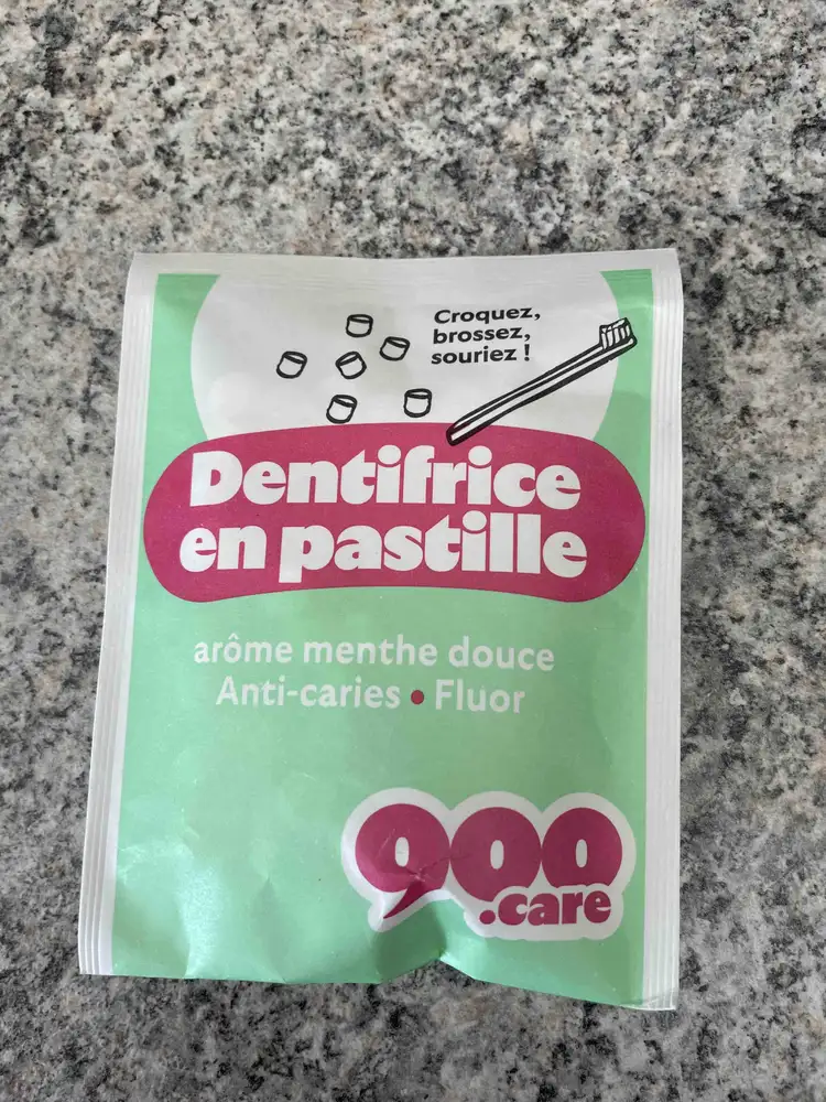 900.CARE - Dentifrice en pastille