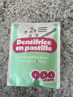 900.CARE - Dentifrice en pastille