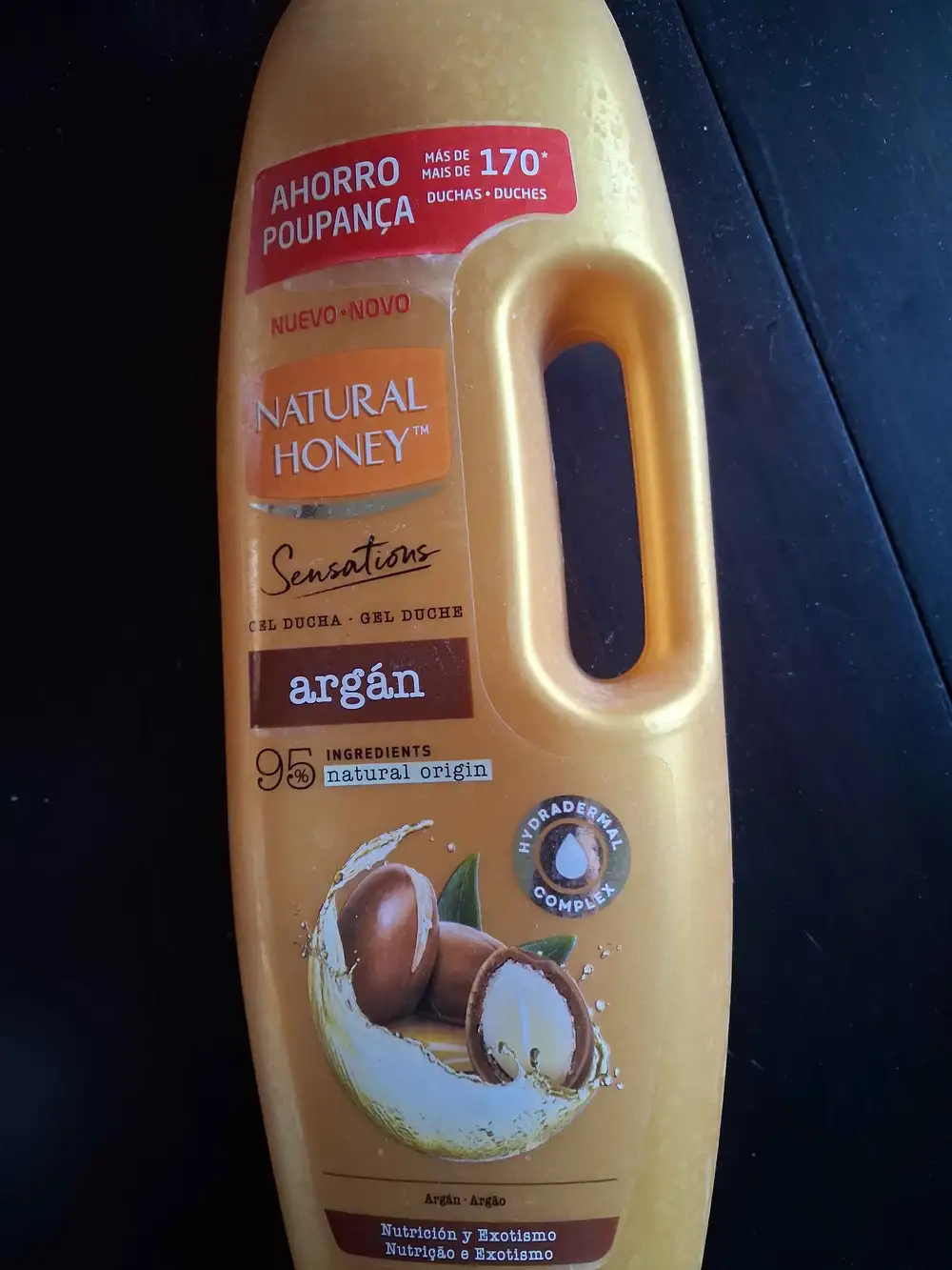 NATURAL HONEY - Argan - Gel ducha
