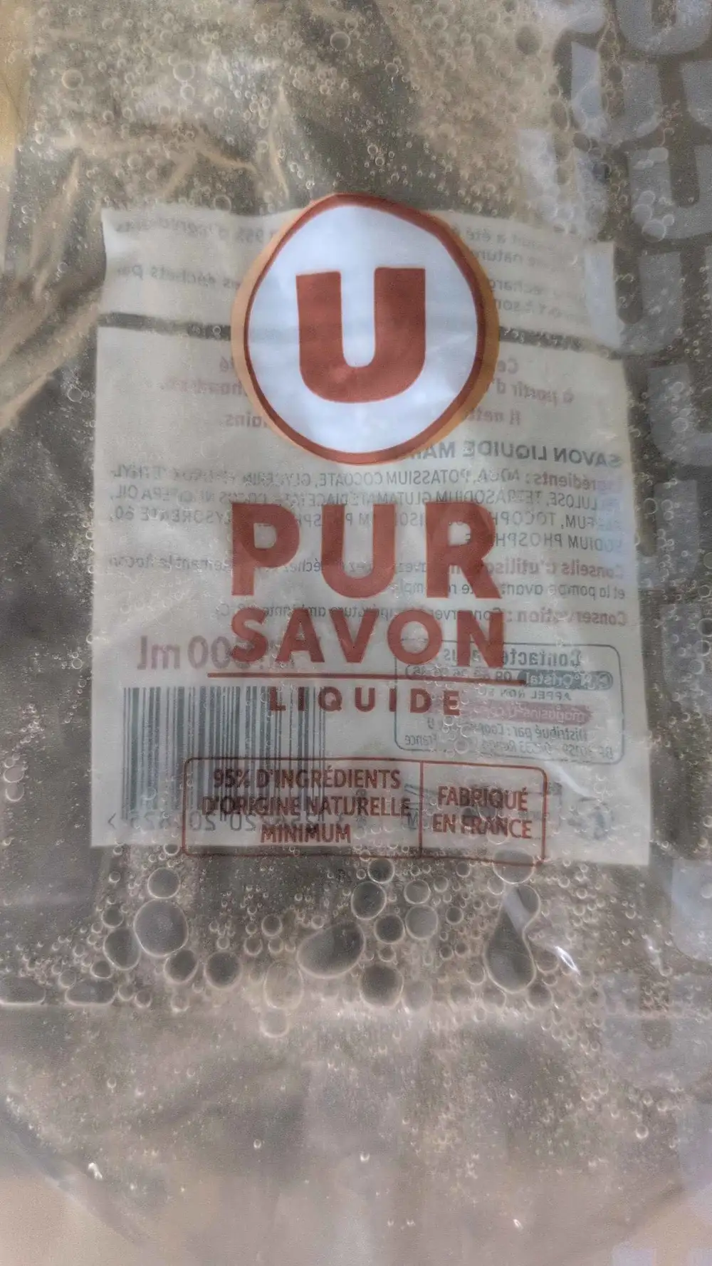 U - Pur savon liquide mains