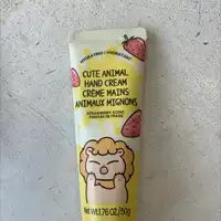 MINISO - Crème mains animaux mignons parfum de fraise