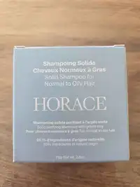 HORACE - Shampooing solide cheveux normaux à gras