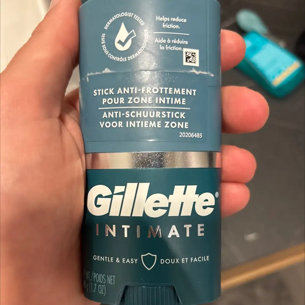 GILLETTE - Stick anti-frottement pour zone intime