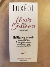 LUXÉOL - L'huile brillance - Brillance miroir