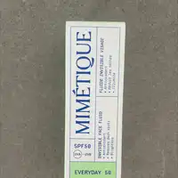MIMÉTIQUE - Everyday 50 - Fluide invisible visage SPF 50