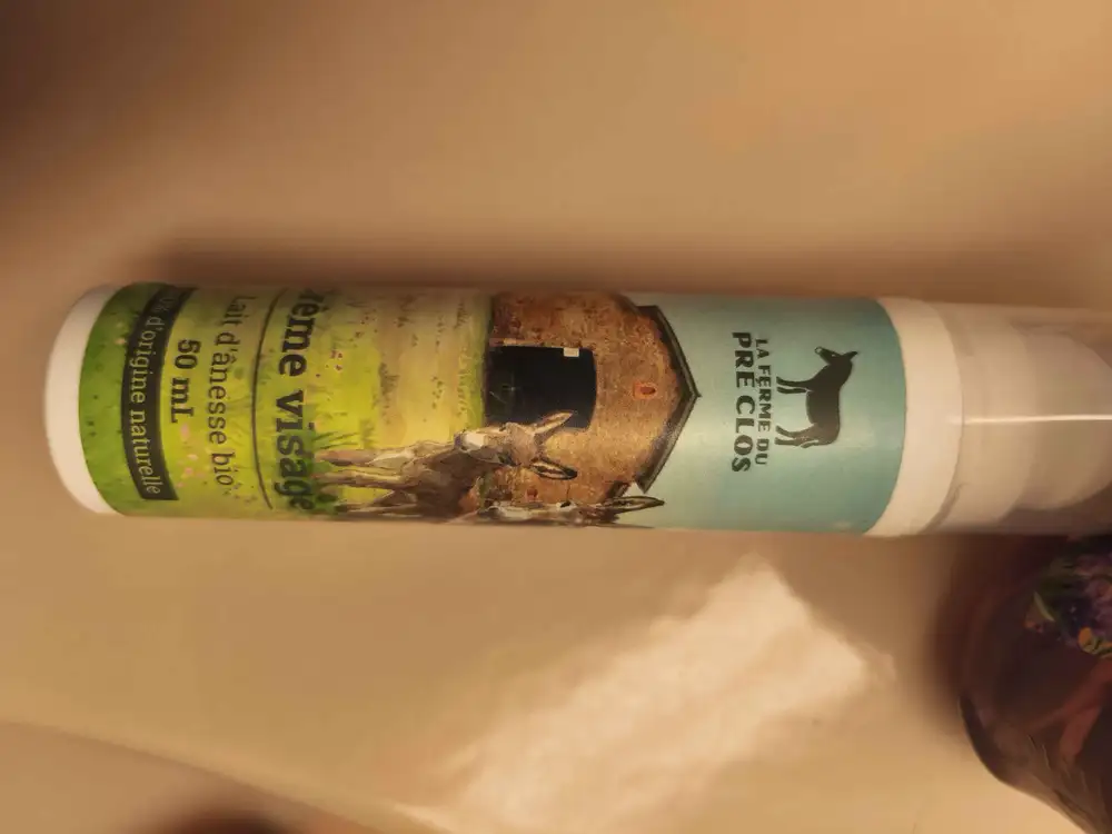 LA FERME DU PRE CLOS - Crème visage au lait d'ânesse bio