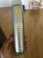 DESIGN ESSENTIALS - Almond & avocado - Mousse rehaussante pour boucles