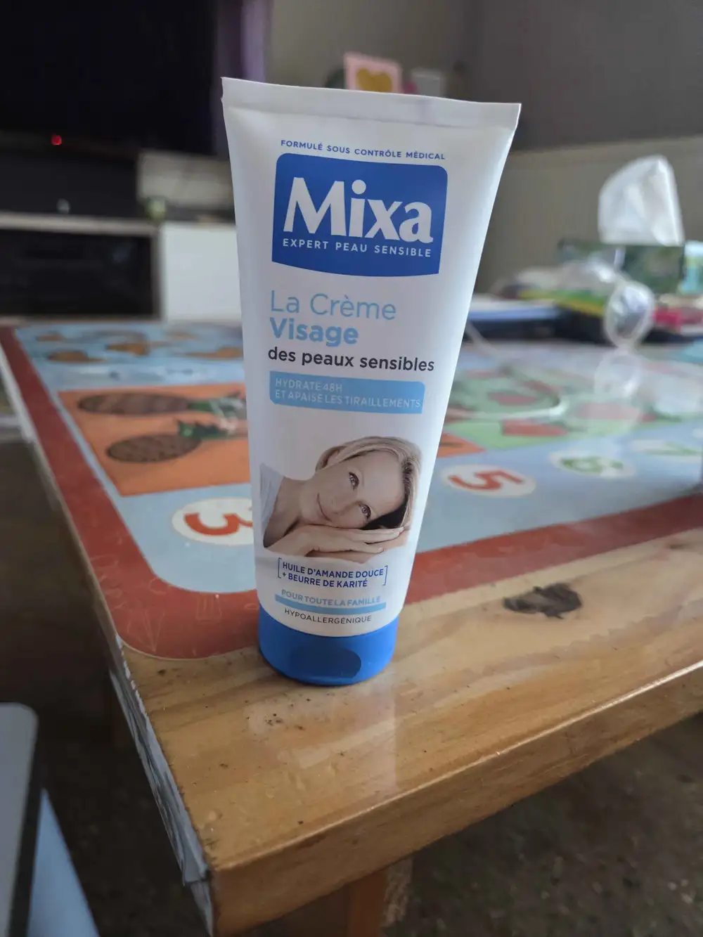 MIXA - La crème visage des peaux sensibles
