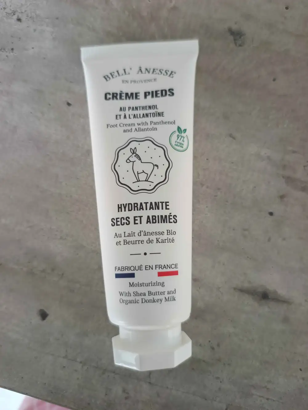 BELL'ANESSE - Crème pieds au panthenol et à l'allantoïne