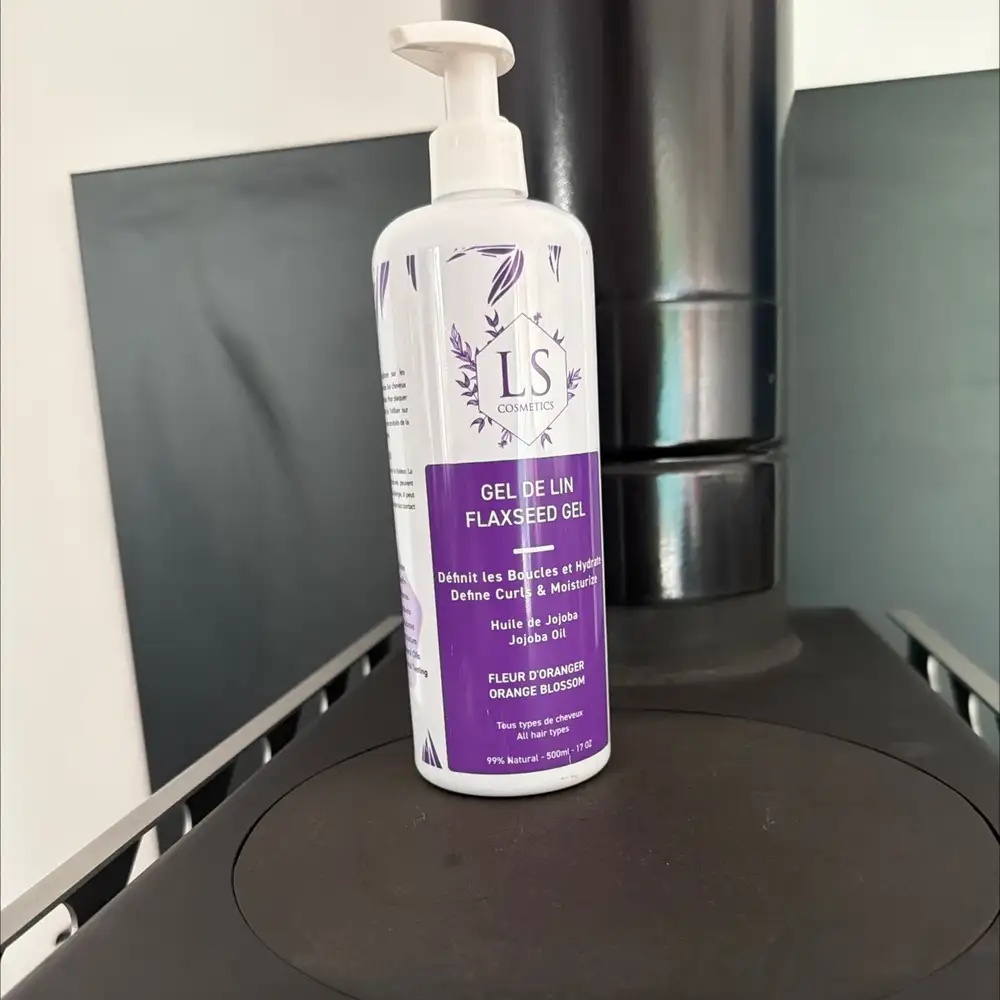 LS COSMETICS - Gel de lin fleur d'oranger