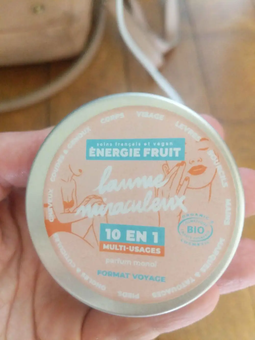 ENERGIE FRUIT - Baume miraculeux 10 en 1 multi-usages parfum monoï