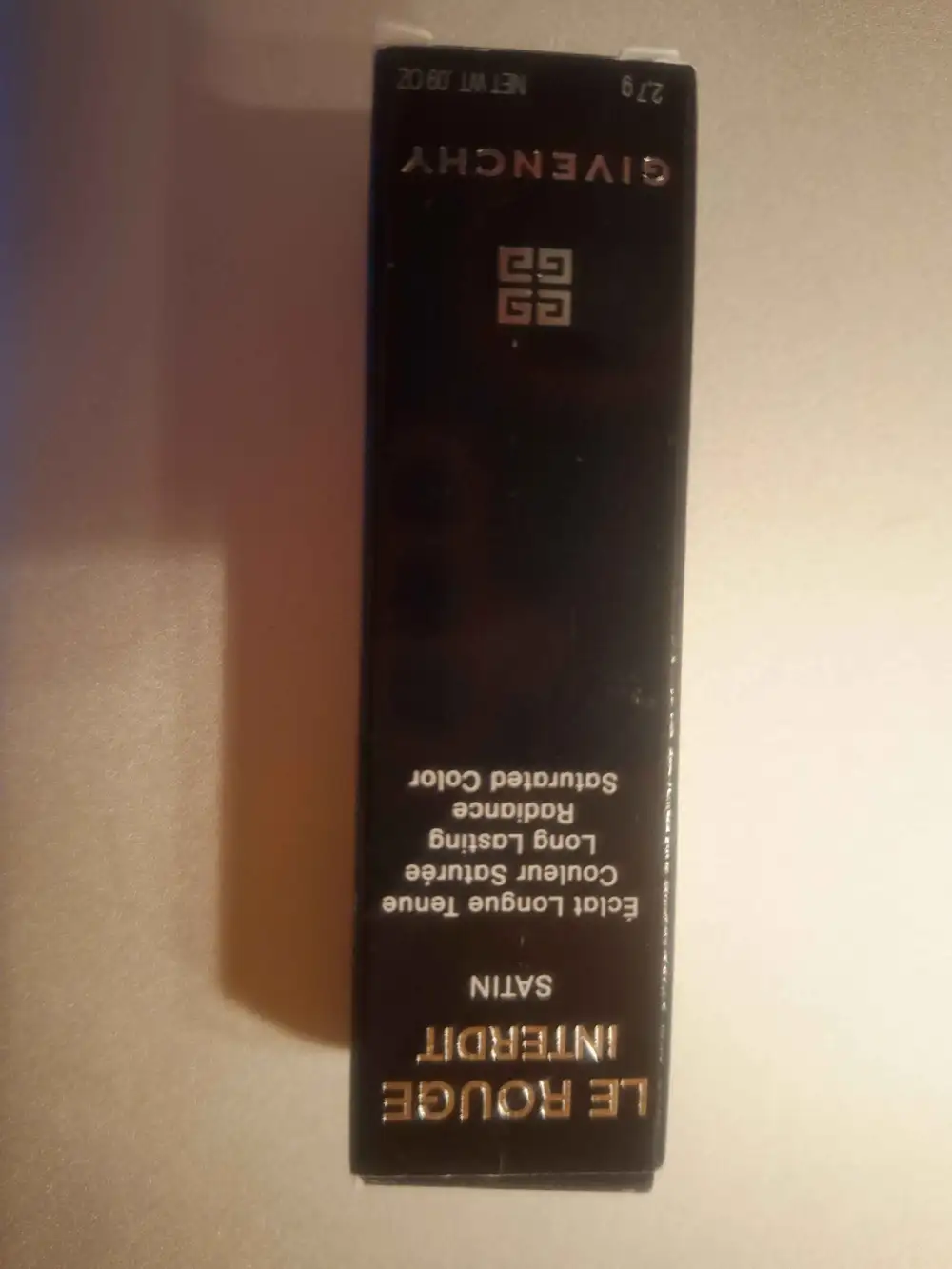 GIVENCHY - Le rouge interdit satin