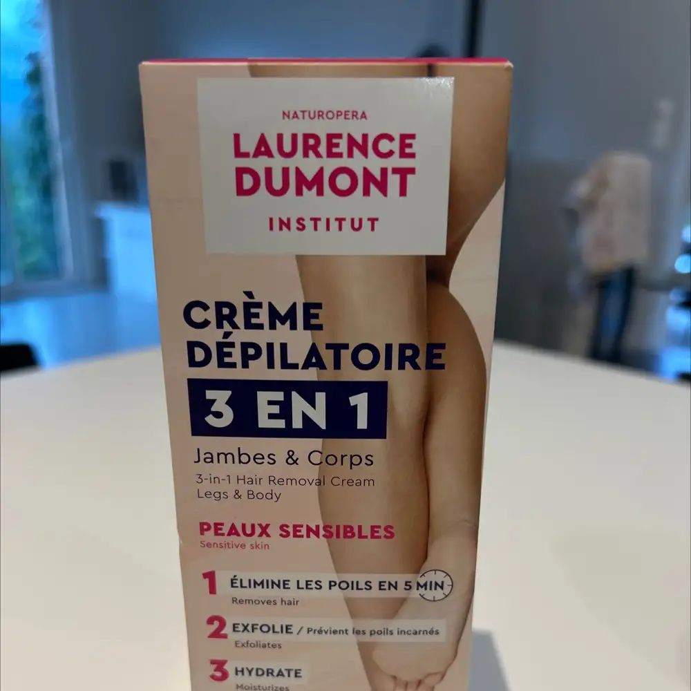 LAURENCE DUMONT - Crème dépilatoire 3 en 1 jambes & corps