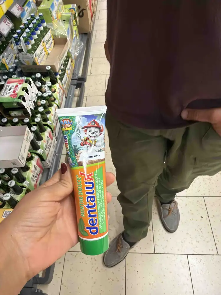 DENTALUX - Menthe douce - Dentifrice pour enfants