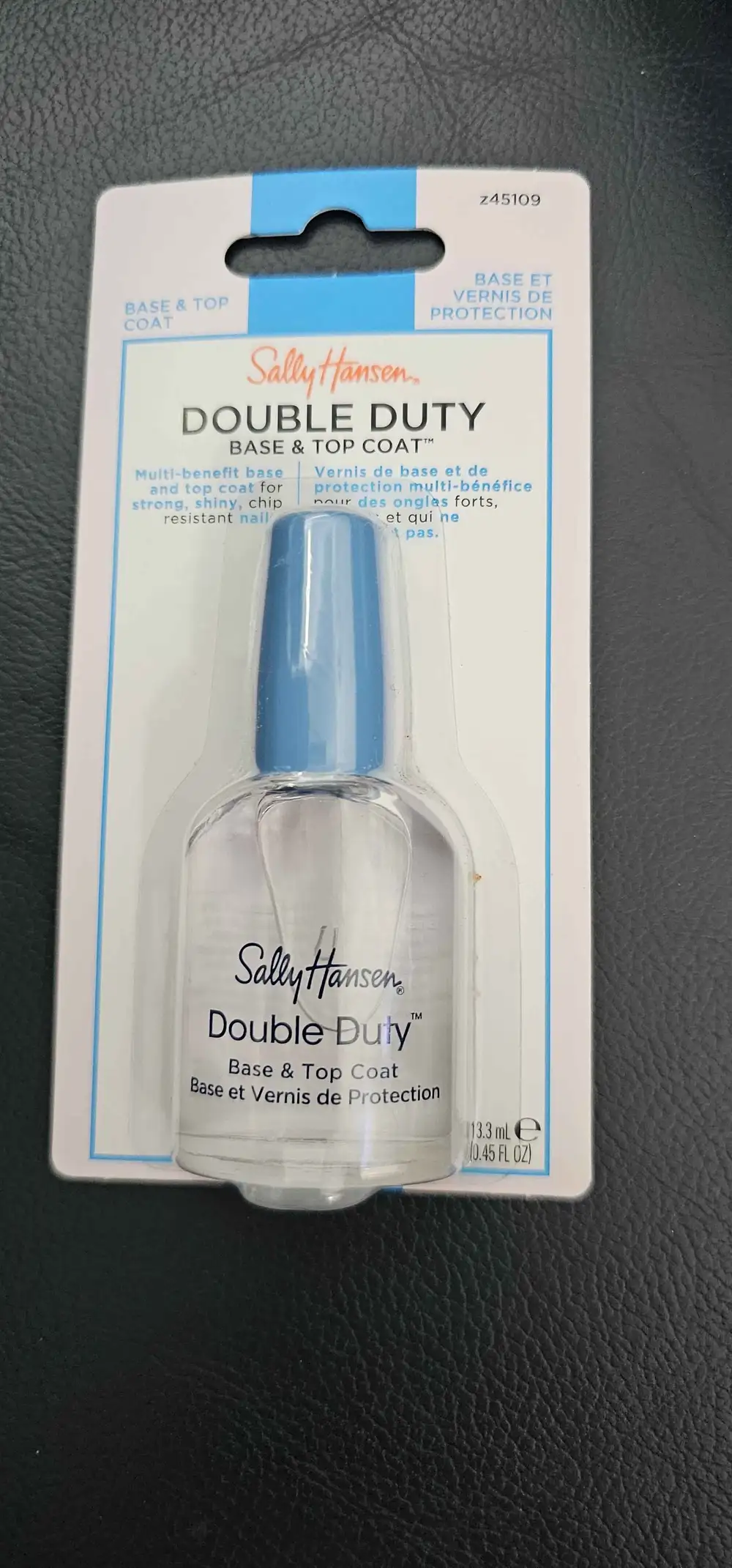 SALLY HANSEN - Double duty - Base et vernis de protection