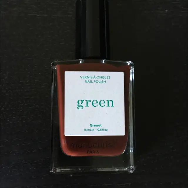 MANUCURIST - Green - Vernis à ongles grenat