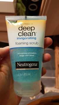 NEUTROGENA - Deep Clean Invigorating - Foaming scrub
