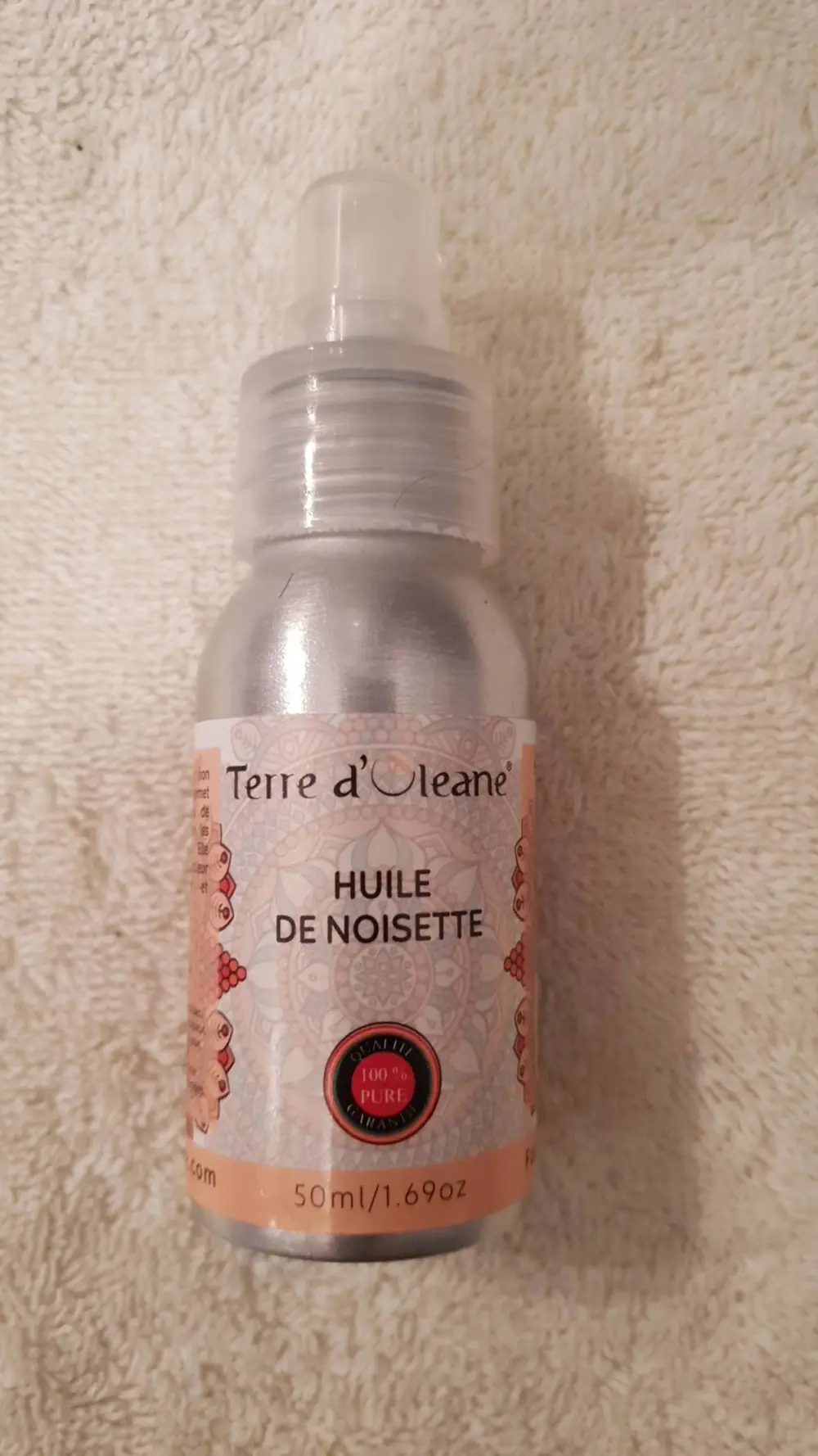 TERRE D'OLEANE - Huile de noisette