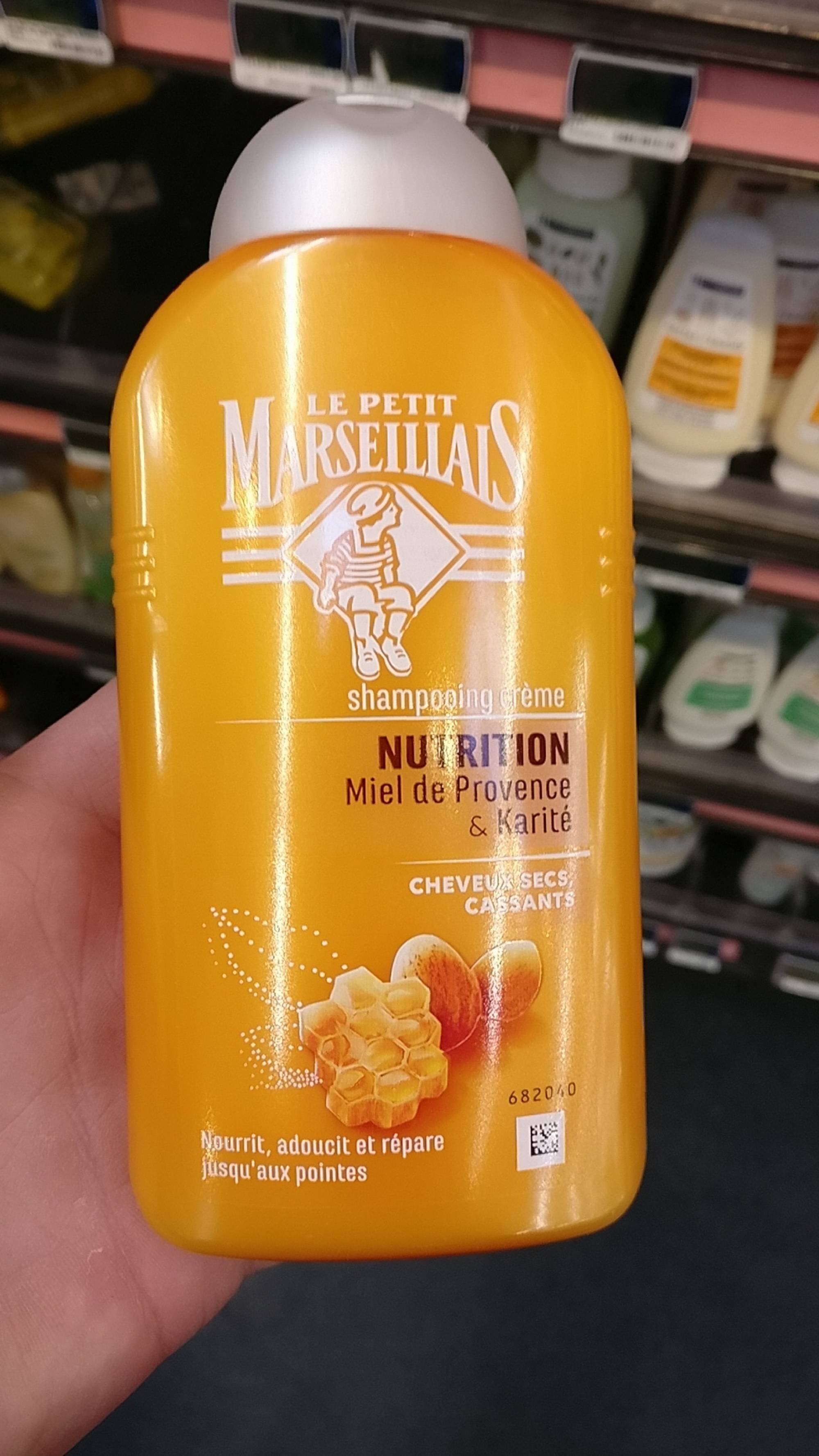 LE PETIT MARSEILLAIS - Shampooing nutrition miel de provence & karité 