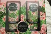 FIGENZI - Always be yours - Shower gel and Body lotion