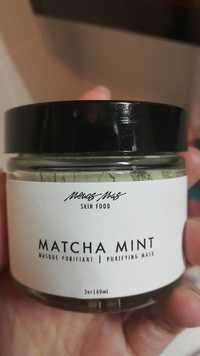 MENOS MAS - Matcha mint - Masque purifiant