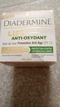 DIADERMINE - Lift+ anti-oxydant - Soin de jour prévention anti-âge SPF 12