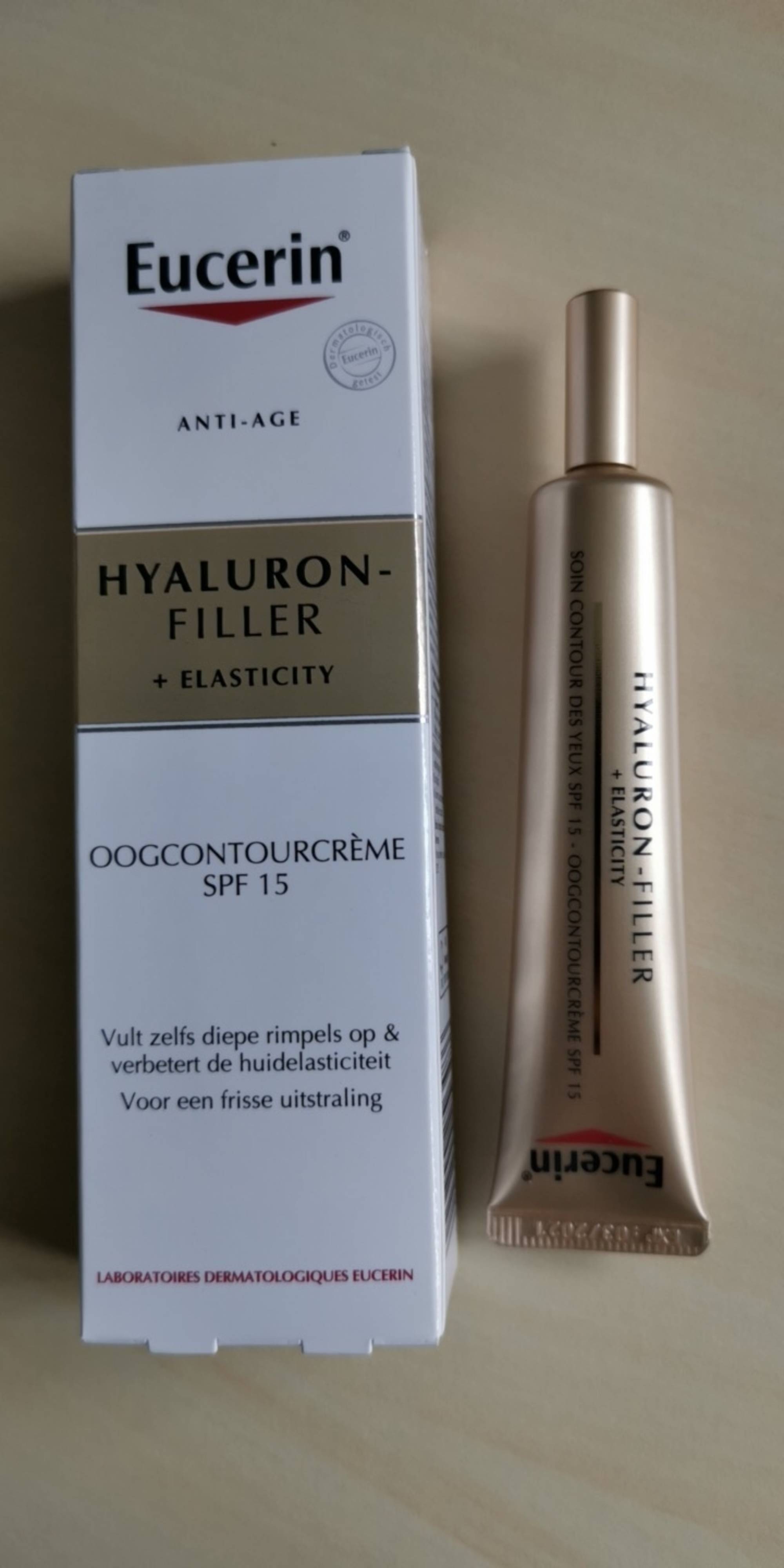 EUCERIN - Hyaluron filler + elasticity - OOG Contour crème SPF 15