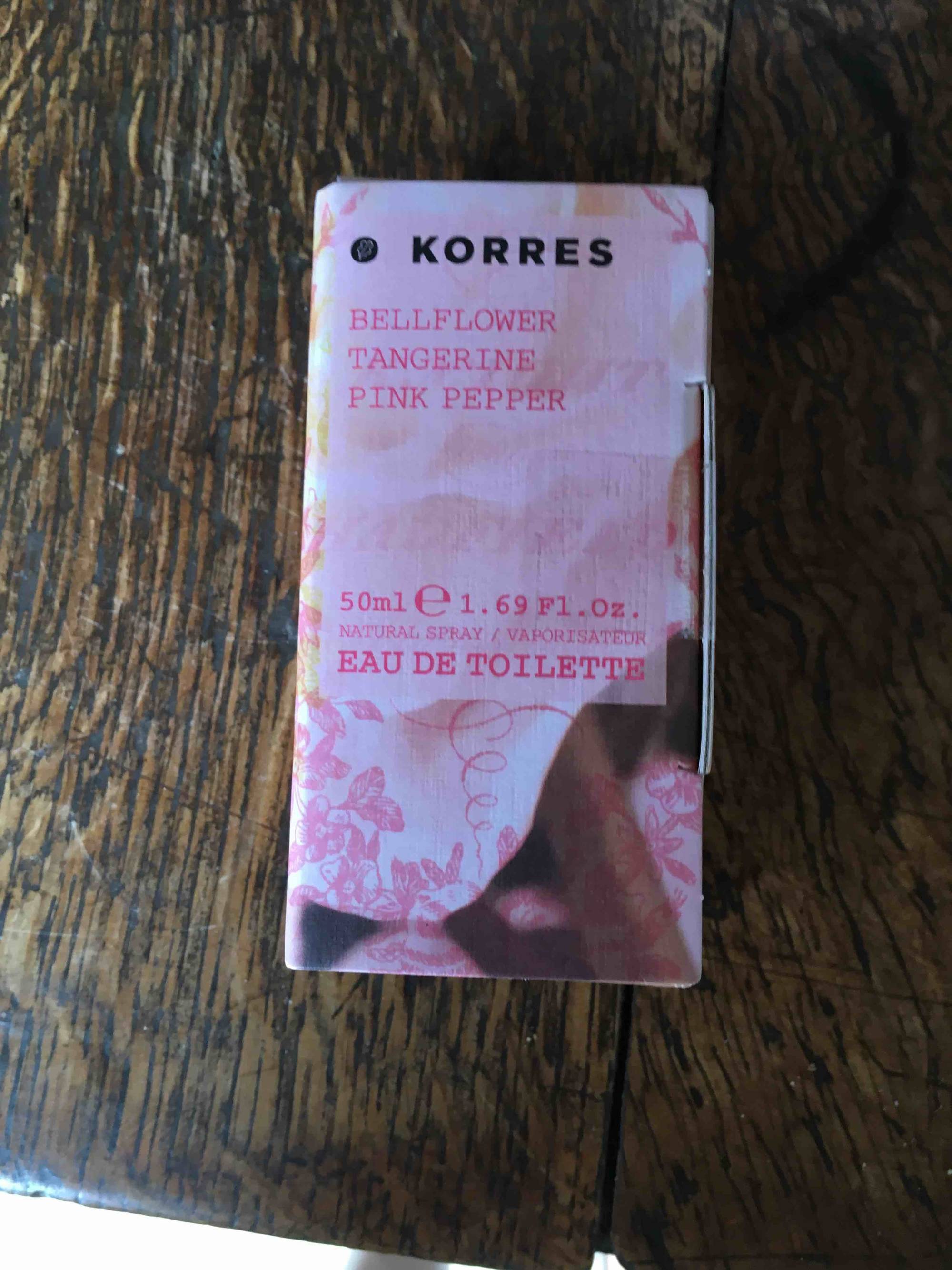 KORRES - Bellflower tangerine pink pepper - Eau de toilette